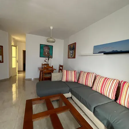 Playa Chica With Terrace 100 M From The Sea Apartment *